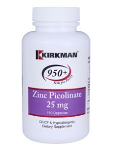 KirkmanLabs professional, ZINC PICOLINATE 25 MG 150 CAPS