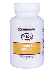 KirkmanLabs professional, VITAMIN D-3 4000 IU 120 CAPS