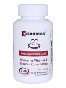 KirkmanLabs professional, PRECONCEPTION CARE WOM'S VIT/MIN120 CAPS