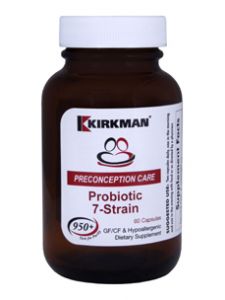 KirkmanLabs professional, PRECONCEP CARE PROBIOTIC7-STRAIN 60 CAPS