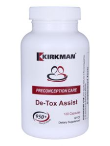 KirkmanLabs professional, PRECONCEP CARE DE-TOX ASSIST 120 CAPS