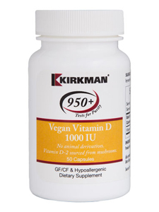 KirkmanLabs professional, VEGAN VITAMIN D 1000 IU 50 CAPS