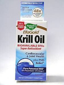 Nature's Way, KRILL OIL 500 MG 30 GELS