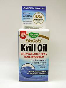 Nature's Way, KRILL OIL 500 MG 60 GELS