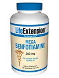 Life extension, MEGA BENFOTIAMINE 250MG 120 VCAPS