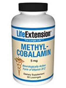 Life extension, METHYLCOBALAMIN 5MG 60 LOZENGES