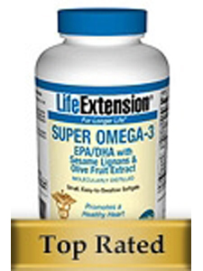 Life extension, SUPER OMEGA-3 240 GELS 
