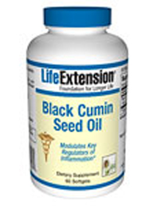 Life extension, BLACK CUMIN SEED OIL 60 GELS