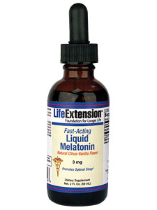 Life extension, LIQUID MELATONIN CITRUS-VANILLA 3MG 2 OZ