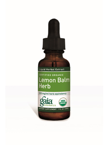 Gaia Herbs, LEMON BALM 2 OZ