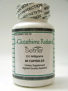 Montiff, L-GLUTATHIONE REDUCED 250 MG 60 CAPS