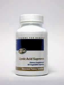 Designs for Health, LIPOIC ACID SUPREME 60 CAPS