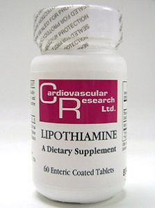 Ecological formula/Cardiovascular Research LIPOTHIAMINE 60 TABS 