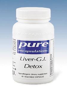 Pure Encapsulations, LIVER-G.I. DETOX 60 VCAPS