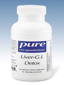 Pure Encapsulations, LIVER-G.I. DETOX 120 VCAPS