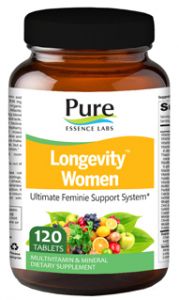 Pure Essence Labs, Longevity, Anti-Aging Multiple, Women's Formula, 120 Tablets