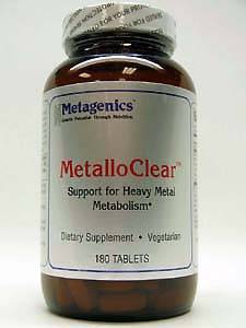 Metagenics, METALLOCLEAR 180 TABS