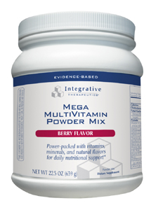Integrative Therapeutics, MEGA MULTIVITAMIN POWDER MIX 22.5 OZ