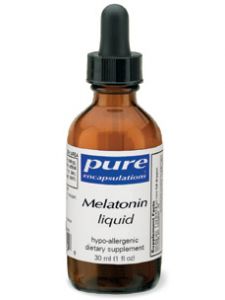 Pure Encapsulations, MELATONIN LIQUID 1 FL OZ