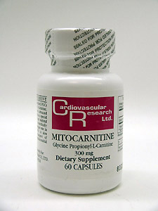 Ecological formula/Cardiovascular Research MITOCARNITINE 300 MG 60 CAPS