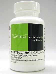 Davinci Labs, MULTI-SOURCE CAL MAG 90 TABS 