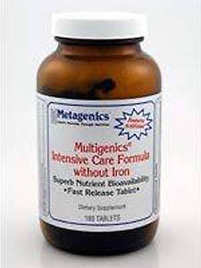 Metagenics, MULTIGENICS INTENSIVE CARE 180 TABS