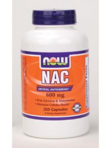 Now Foods, NAC 600 MG 250 VCAPS