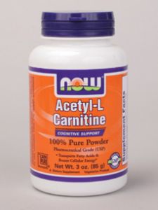 Now Foods, ACETYL-L CARNITINE POWDER 3 OZ