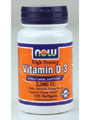 Now Foods, VITAMIN D-3 1,000 IU 180 SOFTGELS 