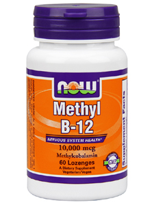 Now Foods, METHYL B-12 10,000 MCG 60 LOZENGES