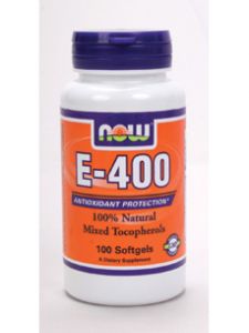 Now Foods, E-400 (MIXED TOCOPHEROLS) 100 SOFTGELS