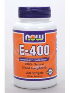 Now Foods, E-400 (MIXED TOCOPHEROLS) 250 SOFTGELS