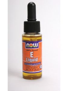 Now Foods, E LIQUID WITH D-ALPHA TOCOPHEROL 1 FL OZ