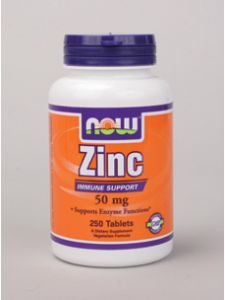 Now Foods, ZINC 50 MG 250 TABS