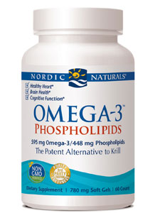 Nordic Naturals, OMEGA-3 PHOSPHOLIPIDS 60 SOFTGELS