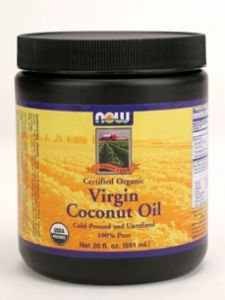 Now Foods, VIRGIN COCONUT OIL 20 FL OZ