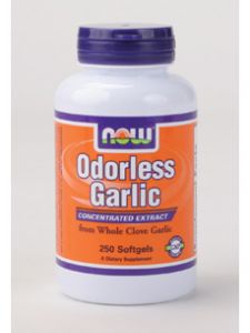 Now Foods, ODORLESS GARLIC 250 SOFTGELS