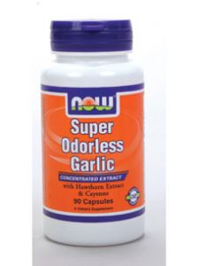 Now Foods, SUPER ODORLESS GARLIC 90 CAPS