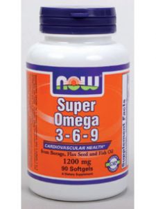 Now Foods, SUPER OMEGA 3-6-9 1200 MG 90 SOFTGELS