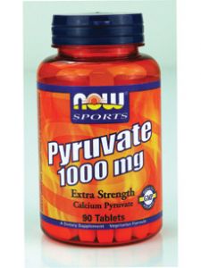 Now Foods, PYRUVATE EXTRA STRENGTH 1000 MG 90 TABS