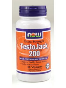 Now Foods, TESTOJACK 200 (EX. STRENGTH) 60 VCAPS 