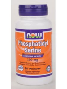 Now Foods, PHOSPHATIDYL SERINE 100 MG 60 VCAPS