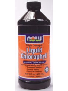 Now Foods, LIQUID CHLOROPHYLL MINT 16 FL OZ