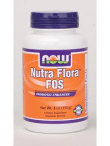 Now Foods, NUTRAFLORA FOS POWDER 4 OZ