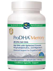 Nordic Naturals PRODHA MEMORY 60 SOFTGELS