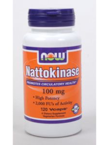 Now Foods, NATTOKINASE 100 MG 120 VCAPS