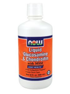 Now Foods, LIQ GLUCOS.& CHONDROITIN W/ MSM 32 FL OZ