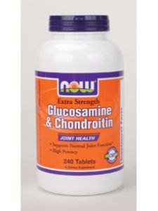 Now Foods, GLUCOSAMINE & CHOND. EX STR 240 TABS