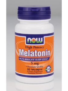 Now Foods, MELATONIN (HIGH POTENCY) 5 MG 60 VCAPS