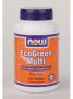 Now Foods, ECOGREEN MULTI IRON-FREE 120 TABS 